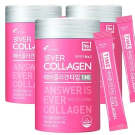 Nutri Evercollagen Time 30 packets x 3 bottles, 90 packets, 3 months / 뉴트리 에버콜라겐 타임 30포x3통 90포 3개월
