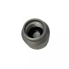 MINI Cooper Emblem Logo Silver Tire Valve Stem Caps Set