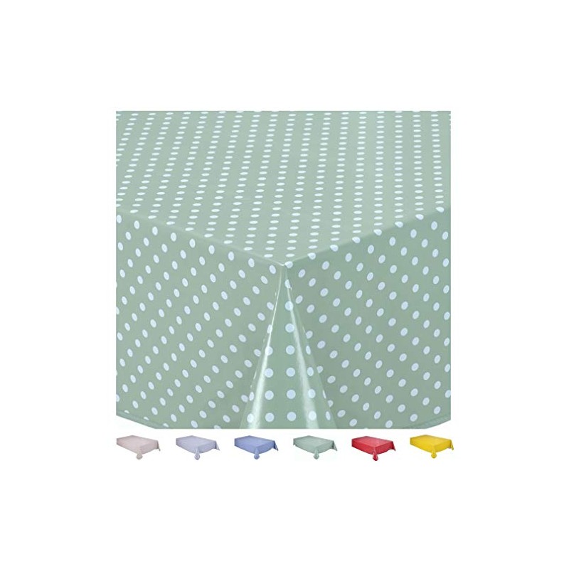 Home Direct Rectangular Oilcloth PVC Wipe Clean Tablecloth 140cm x