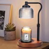 Kadrama Candle Warmer Lamp with Timer, Electric Candle Warmer Adjustable
