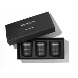 Candle Gift Set for Home décor-3 Pack Soy Wax Scented Candles Fall décor Candles Clearance Home Scented 5.65oz Aromatherapy Candles, Scents: White Tea, Flame of Eden Oud, Sea Salt Orchid.