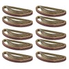 Belt Power Finger File Sander Abrasive Sanding Belts 330mm x 10mm 40 Grit 50pk