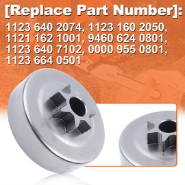 Mtanlo Clutch & Clutch Drum Sprocket Washer For Stihl MS230 023 MS250 025 1123 640 7102, 1 x .325"-7T Clutch Drum, Clutch, Clutch Washer, Sprocket Washer, Needle Bearing, Worm Gear