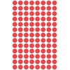 Avery 32-301 Dots/Circle Labels - Red (Diameter 8 mm, 70