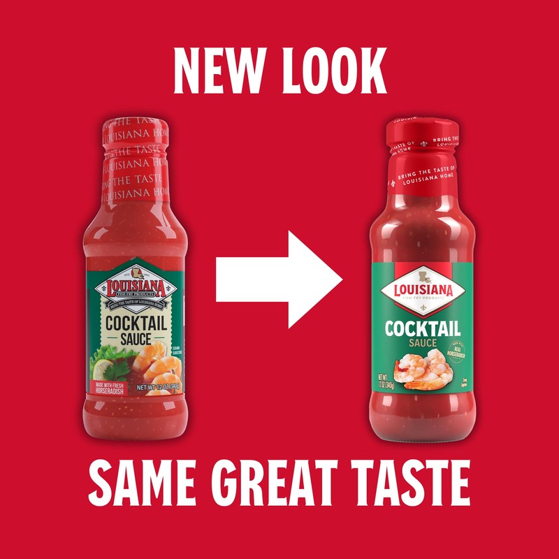 Louisiana Fish Fry Cocktail Sauce 12oz - Pack of 2