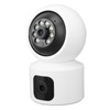 Indoor Security Camera 2160x1920 Dual Lens 2 Way Talk Night