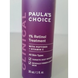 Paula's Choice SEALED) PAULA'S CHOICE 1% Retinol Treatment ALL SKIN (1 OZ) Vita C Peptides $65