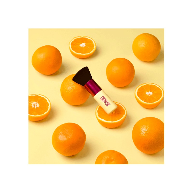 Coco & Eve Sunny Honey Deluxe Vegan Kabuki Brush