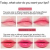 Aloe Vera Lipstick, Long-Lasting, Sweat-Proof, Temperature Change Enhances Shine, Waterproof,