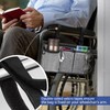 FINPAC Wheelchair Bag for Armrest - Wheelchair Bag with Reflective