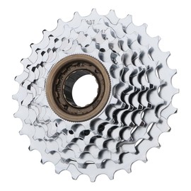HOUSON Bicycle Cassette, 6-9 Gears (13-32T) Rustproof Turntable with Triple Nickel Plating, Bicycle Freewheel for MTB Bike, Road Bike, Mountain Bike (7 Speed 13-28T)