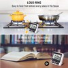 Upgraded Digital Kitchen Timer, ON/OFF Switch, 12/24 Hour Clock and
