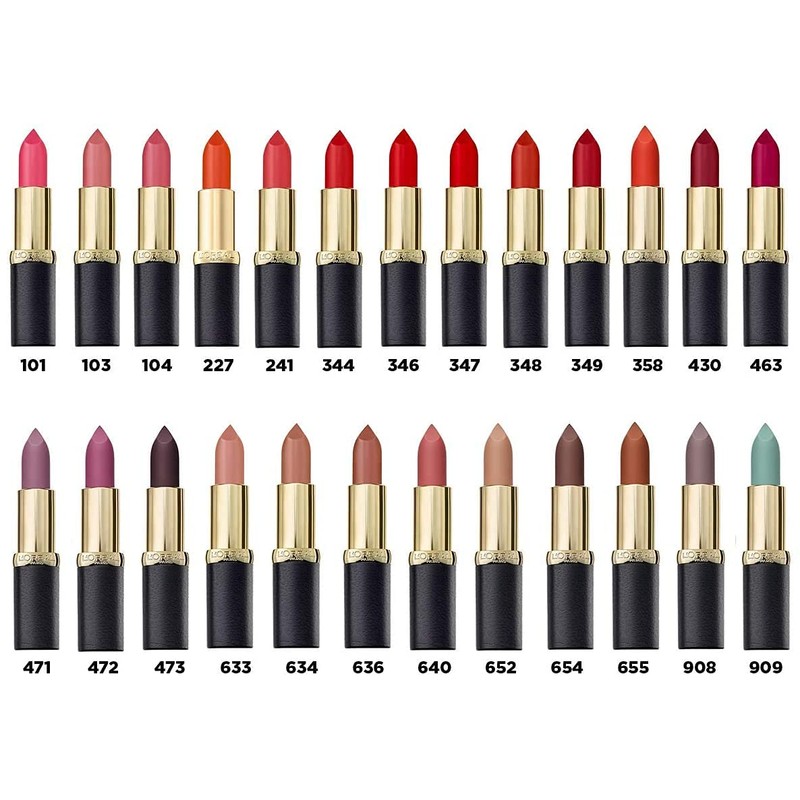 Loreal Paris Color Riche Matte 344 Retro Red Matte Lipstick
