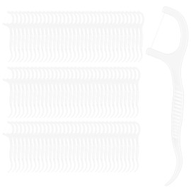 100 Count Dental Floss Picks, Easy Grip Handle Floss Picks for Teeth with Storage Box, Travel Floss Picks for Teeth Clean & Oral Care