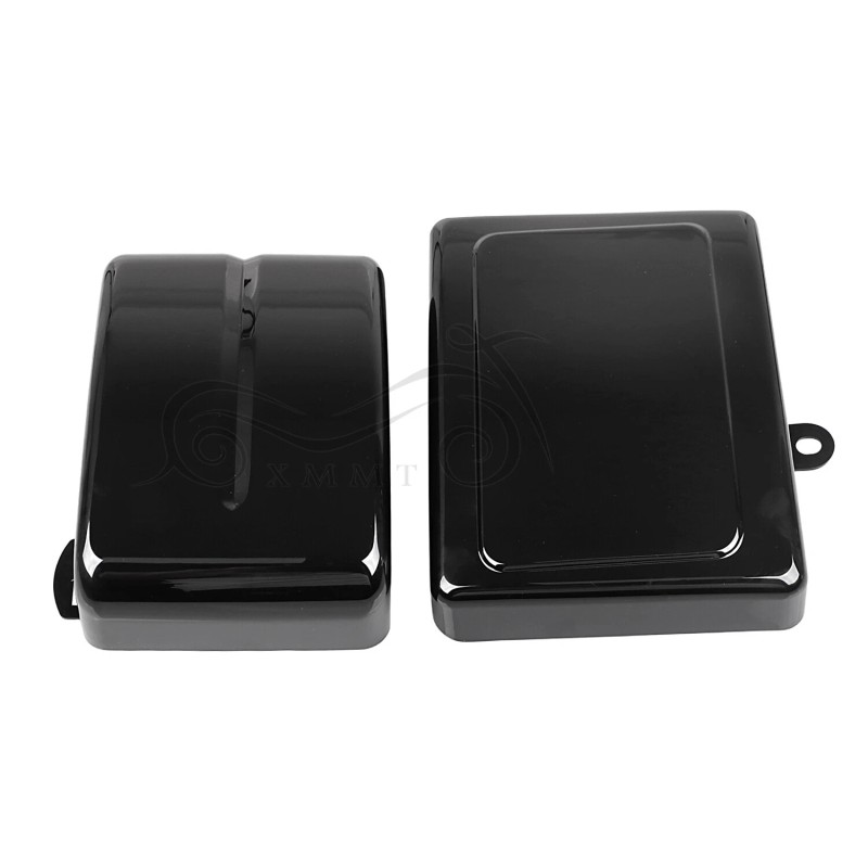Unbranded Battery Side Covers For Harley Dyna Fat Street Bob