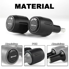 Xitomer Frame Sliders Compatible with Ninja H2 SX 2018-2024 Ninja H2 SX Frame Sliders Motorcycle Crash Protectors Crash Pad (Black)