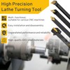 Indexable Lathe Turning Tool 21Pcs Kit 5/16" 8mm Shank 7