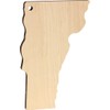 Vermont Shape Cutting Board (13" High)