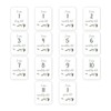 Lulujo Single Cotton Swaddle & Cards - All You Need