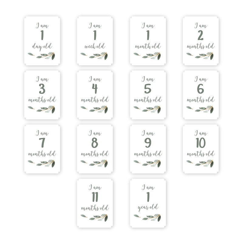 Lulujo Single Cotton Swaddle & Cards - All You Need