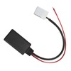 Bluetooth Audio Cable, 12-Pin Car Radio RD4 Bluetooth Music Aux