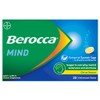 Berocca Mind Citrus Effervescent Tablets, Vitamin B & C, Magnesium,