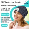 LukyTrge EMF Protection Beanies Cap, Unisex Faraday Hat, Microwave Radiation