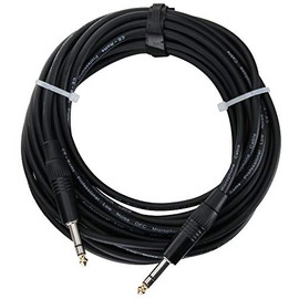 Pronomic Stage INSTS-10 Balanced Shielded 2 Core 6.3mm Stereo Jack Cable ⇒ 6.3mm Stereo Jack Cable 10m Black