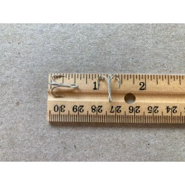 Eagle Claw 30 Eagle Claw 477M Size #8  2X strong Treble Hooks curved point seaguard