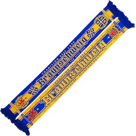 Generisch Braunschweig Scarf - Yesterday, Today and for All Time - (Silk Scarf), Blue, yellow, red, black