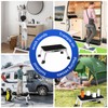 RV Step Stool Foldable 1-Step Stool Ladder Sturdy Metal Stable