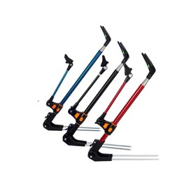 KTGCOZS Bank Fishing Rod Holders Adjustable Fish Pole Holder Ground Support Black