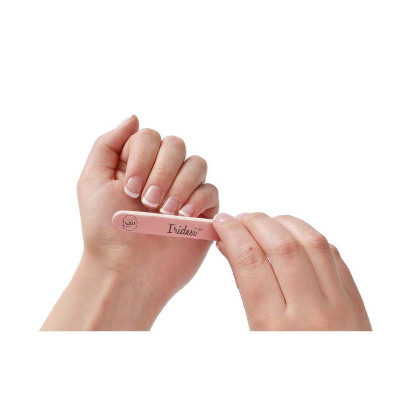 Iridesi Mini Nail Files Pink 3.5 Inches Long by 1/2