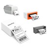 4x6 Thermal Labels, MakerKing White Mailing Fanfold Postage Direct Thermal