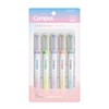 Kokuyo Campus 2-Color Shading Marking Pen Positive & Relax 5-Pack