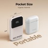 Rechargeable Hand Warmers 3200mAh with Temp & Battery Display, Pocket