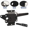 JIAHOO Post Mount Gate Latch for Wooden Fence - Heavy