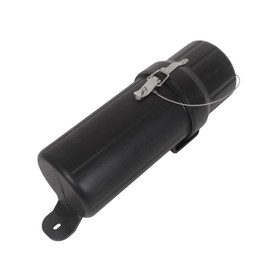 Porotmotor Motorcycle Tool Tube, Waterproof Manual Canisters for Tools, Fuel Bottle, Documents, Gloves & Accessories – Durable Storage Tube with Mounting Clamps & Tie Wraps (Big)