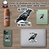 No Gods No Masters Sticker Ni Dieu Ni Maitre French