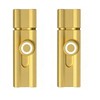 2Pcs Bolt Latch, 4in Adhesive Safety Sliding Lock, Aluminum Alloy