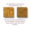Foothills Naturals Calendula Flowers Whole Organic - 1 Pound/454 Grams.