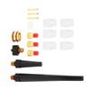 Welding Torch Accessories Kit Glass Cup Nozzle Tungsten Clamp Kit