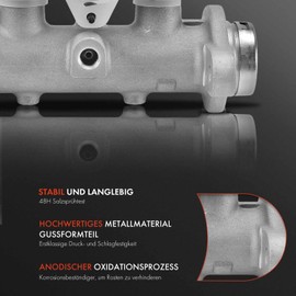 Frankberg Brake Master Cylinder with Reservoir Compatible with Forester SG 2.0L 2.5L 2002-2008 Impreza GC GF GD G.G 2.0L 1998-2008 Legacy III BE BH 2.0L 2.5L 1998-2003 Replace# M390467