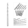 8PCS Extra Long HSS Twist Drill Bit Set High-Speed Steel