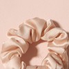LFOUVRE Pack of 2 Knotted Bow Hair Scrunchies Elastic Hair
