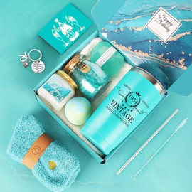 70th Birthday Gifts for Women, 70th Birthday Gifts for Her, Relaxing Spa 70th Birthday Gift Baskets, Vintage 1954 Tumbler, Unique 70th Bday Gift Ideas, Gift for 2024 70 Year Old Mom Sister Friend Wife
