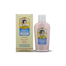 Pilogen Carezza - Le Historici Salsomaggiore Milk Frother with Vitamin E and F and Cucumber Essence, Nourishes and Moisturises the Skin, Perfect for Aftersun or After Shower, with Vintage Packaging