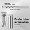 50PCS Drywall Bits, 1/8 Inch Guide Point Tracing Drywall Router