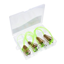 BESPORTBLE 4pcs Ergonomic Anti-Scratch Fishing Hooks Eye-Pattern Design for Easy Installation and Enhanced Bait Trapping Fishhooks for Performance