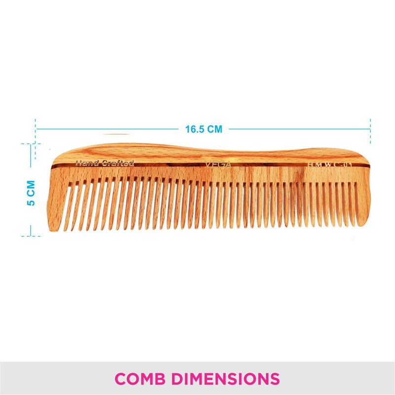 Vega Styling Wooden Comb